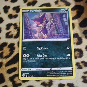 Purrloin 106/189 Pokemon Card